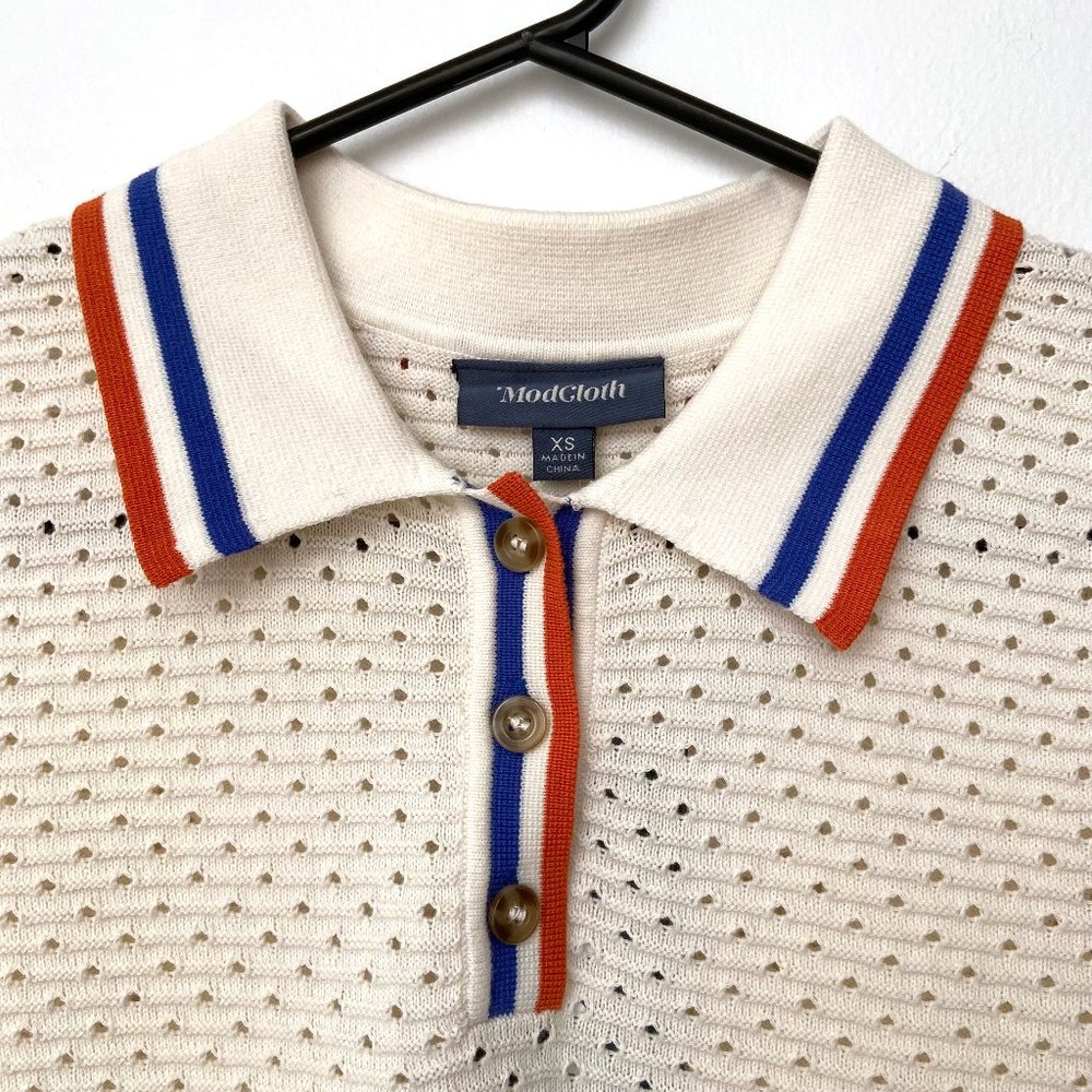 ModCloth Polo Top - Picture 3 of 5